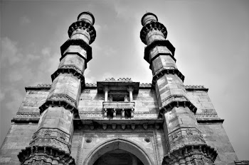 Monochrome Photograph of Concrete Building