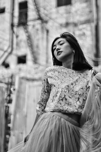 Monochrome Photography of Woman