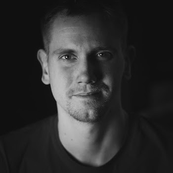 Monochrome Portrait of Man