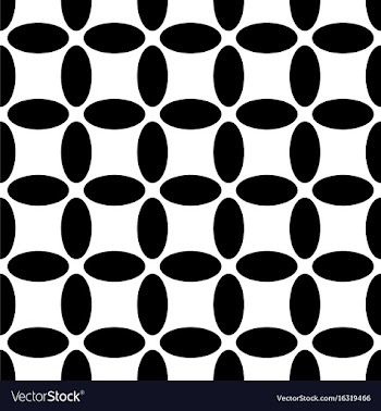 Monochrome repeating geometrical pattern vector image