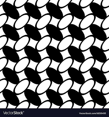Monochrome repeating geometrical pattern vector image