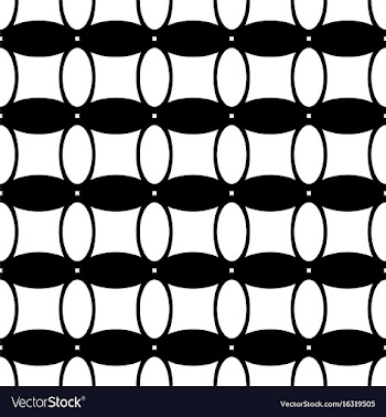 Monochrome repeating geometrical pattern vector image