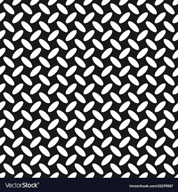 Monochrome repeating halftone ellipse pattern vector image