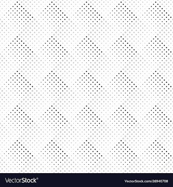 Monochrome seamless abstract geometrical square vector image