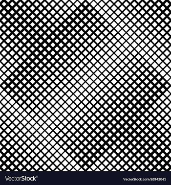 Monochrome seamless diagonal square pattern vector image