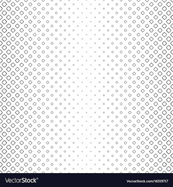 Monochrome square pattern - abstract background vector image