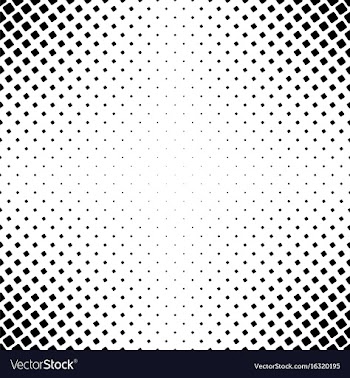 Monochrome square pattern - abstract background vector image