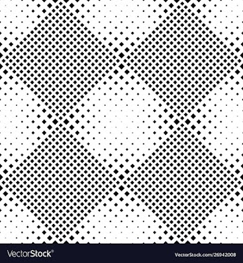 Monochrome square pattern background - abstract vector image