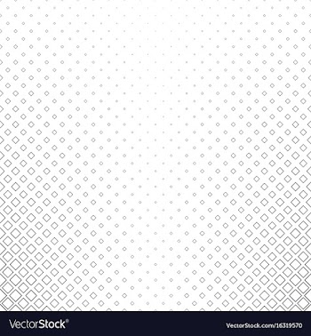 Monochrome square pattern background - geometric vector image