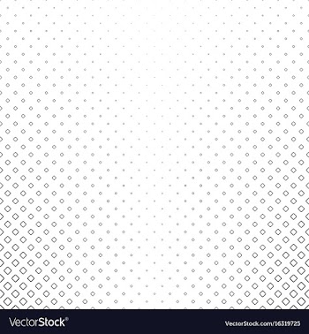 Monochrome square pattern - geometrical abstract vector image