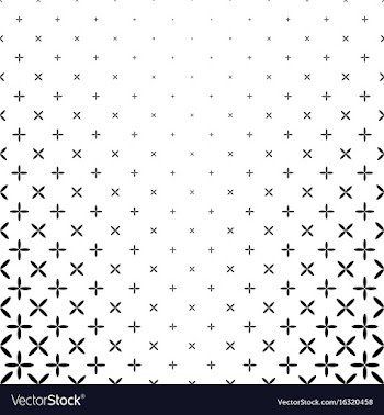 Monochrome star pattern - background graphic vector image