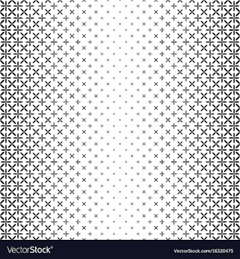 Monochrome star pattern - background graphic vector image