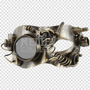 Monocle Latex mask Clothing Accessories Costume, mask transparent background PNG clipart