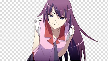 Monogatari Series Nisemonogatari Anime, Anime transparent background PNG clipart