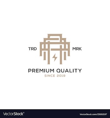 Monogram aaa logo design inspiration2 vector image
