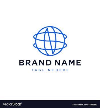 monogram initial letter logo design
