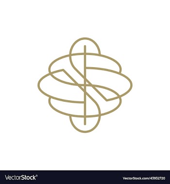 monogram initial letter logo design