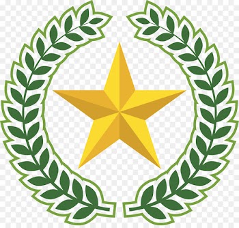 Monogram Paper Decal Initial Rubber stamp - Olive leaf wreath green stars 
