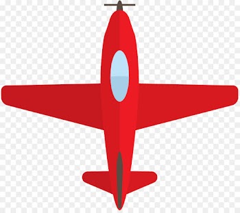 Monoplane, Aircraft, General Aviation, Airplane, Red PNG