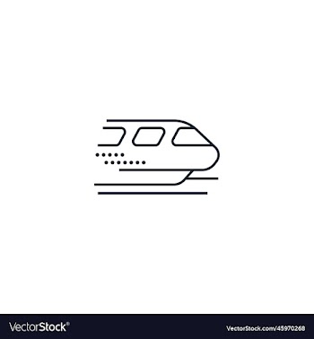 monorail creative icon from transport icons