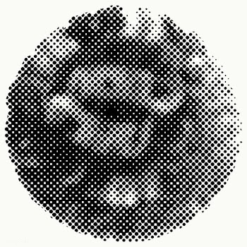 Monotone coronavirus cell under microscope design element on a white b.. | Free  vector - 2319135