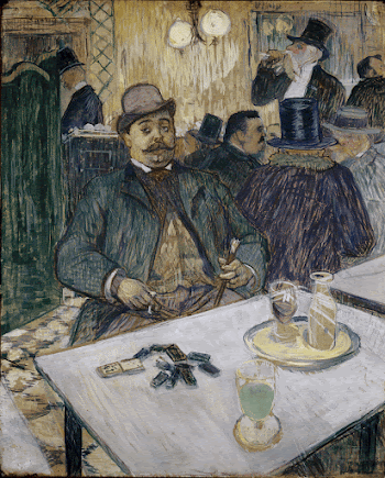 Monsieur Boileau at the Caf&eacute; | Free Photo - rawpixel
