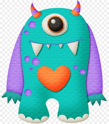 Monster Clip art Image Party Painting - almendra 