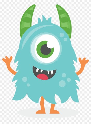 Monster Clipart Cute - Monster Clipart Cute
