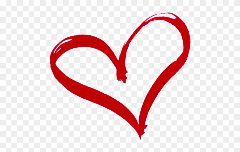 Monster Clipart Heart - Hand Drawn Heart Transparent Background