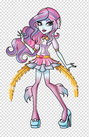 Monster High Boogeyman Doll Ever After High, hazy transparent background PNG clipart