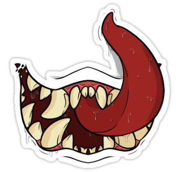Monster mouth png » PNG Image