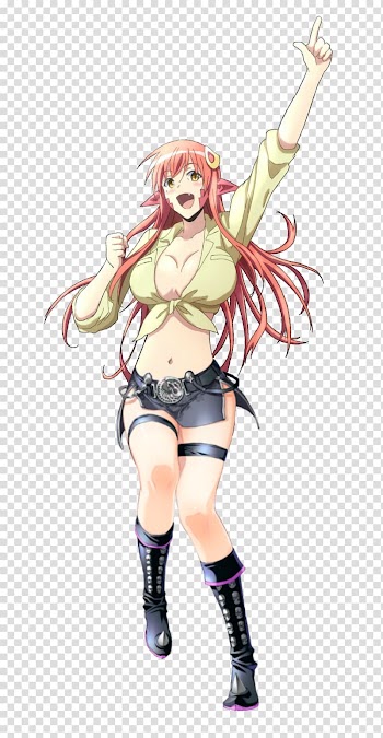 Monster Musume Human leg Anime Art, Anime transparent background PNG clipart