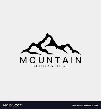 montain logo peak logo template downlod