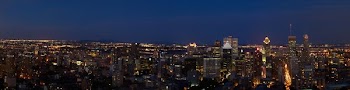 Montreal City At Night