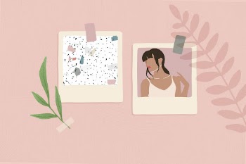 Mood board mockup, pink collage | Free PSD Mockup - rawpixel