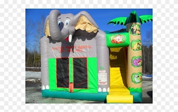 Moon Bounce Wedding - Inflatable
