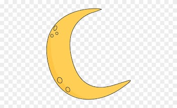 Moon Clip Art - Crescent Moon Clipart