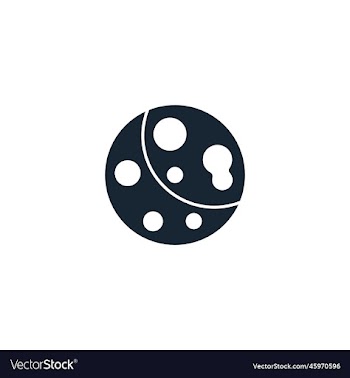 moon creative icon filled from space exploration