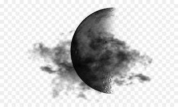 Moon Desktop Wallpaper Cloud Black and white Sky - moon 