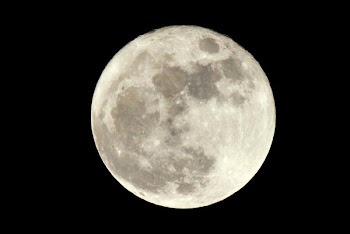 Moon, Full Moon, Night