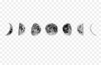 Moon Lunar phase Drawing Night sky - moon phase 