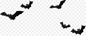 Moon Microbat Night sky - Vector Hand-painted bat 