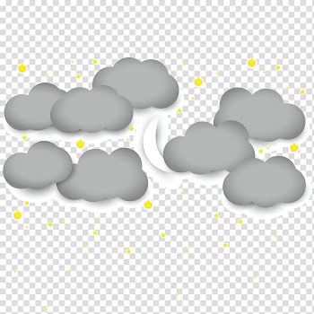 Moon night transparent background PNG clipart