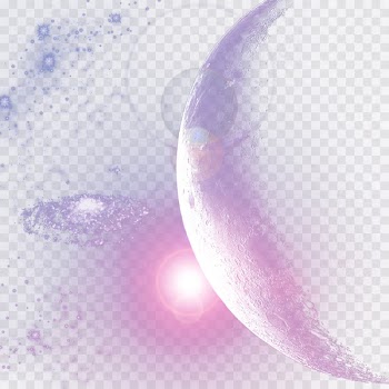 Moon Purple Wallpaper - Purple Moon 
