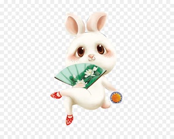 Moon rabbit Mid-Autumn Festival - Rabbit 