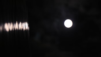 Moon Reflected on Water