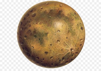 Moon Solar System Planet Download - Bronze surface of the moon perspective planet 