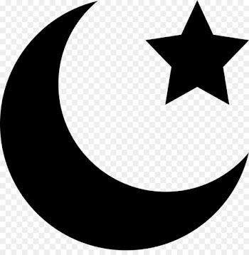 Moon Star and crescent Lunar phase - license 
