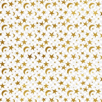 Moon Star Sticker Pattern - Star Pattern Cliparts 
