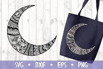 MOON SVG CUT FILE